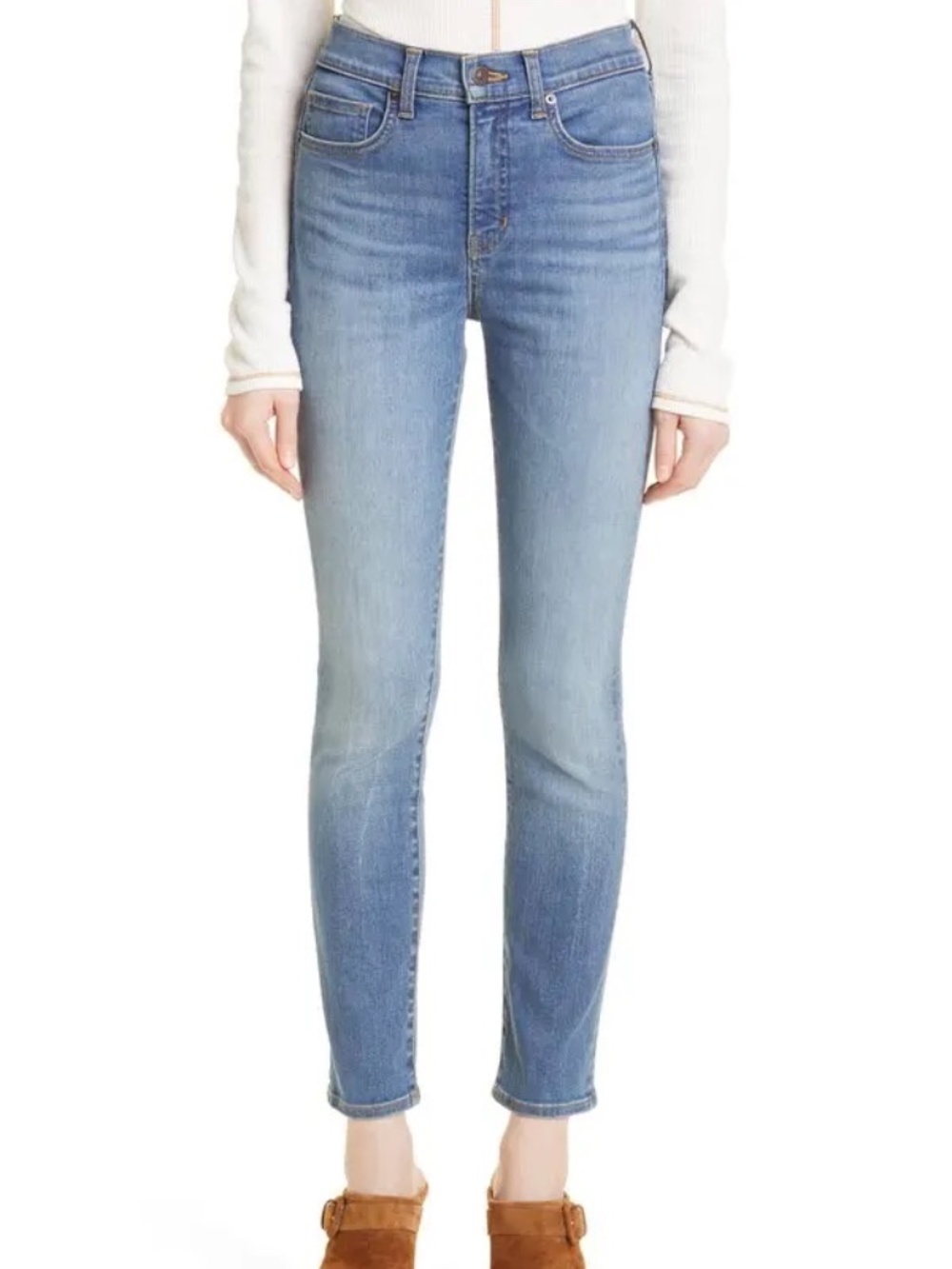VERONICA BEARD Debbie Ankle Skinny Jeans - Size 27